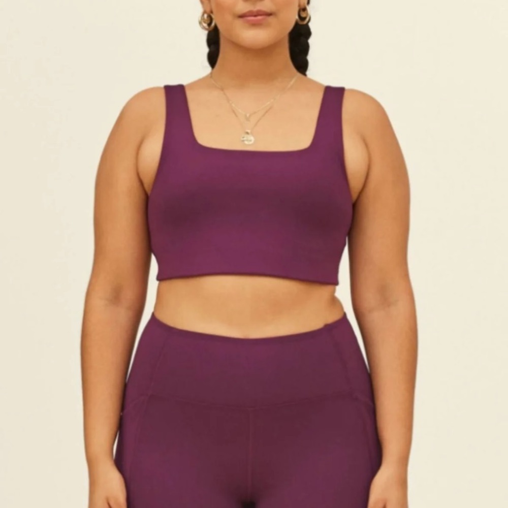 Girlfriend Collective Plum Set